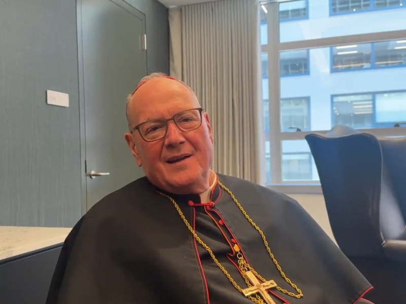 A Word from Cardinal Dolan: I Will Be with You
