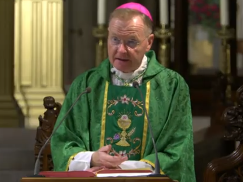 Bishop Edmund Whalen's Homily: September 2, 2026