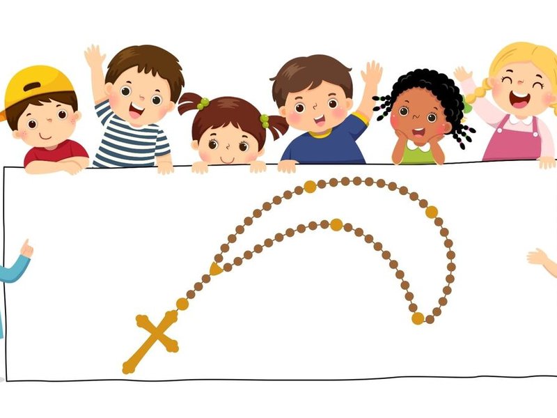 El Santo Rosario, explicado paso a paso para los niños