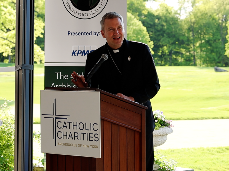 Archbishop Ronald Hicks Marks First Year as Catholic Charities’ Golf Open’s Namesake, Now in its 40th Year