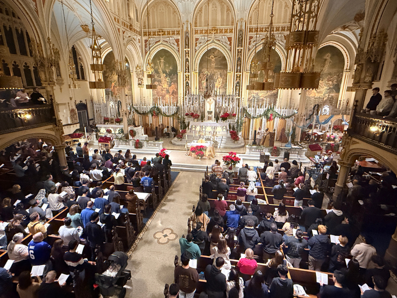 How Catholic Underground's Eucharistic Adoration Draws Hundreds to Manhattan Church