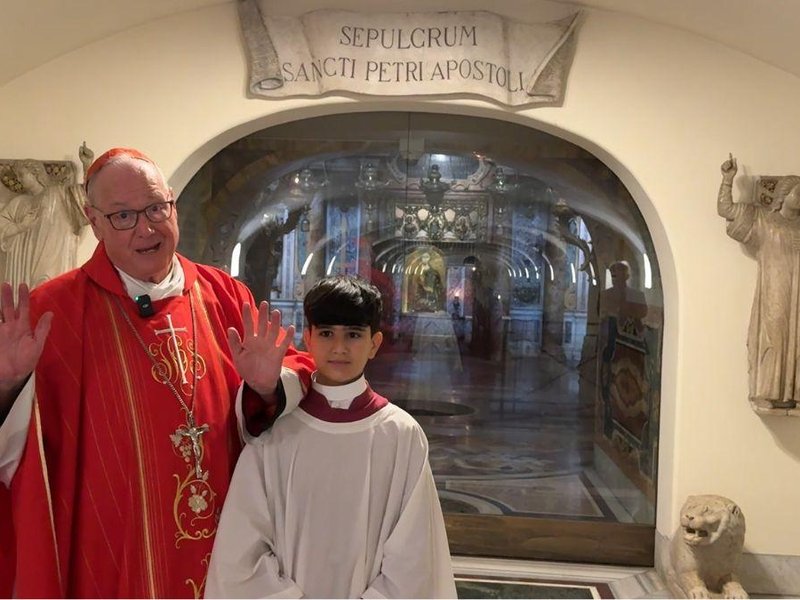 A Word from Cardinal Dolan: Tomb of St. Peter
