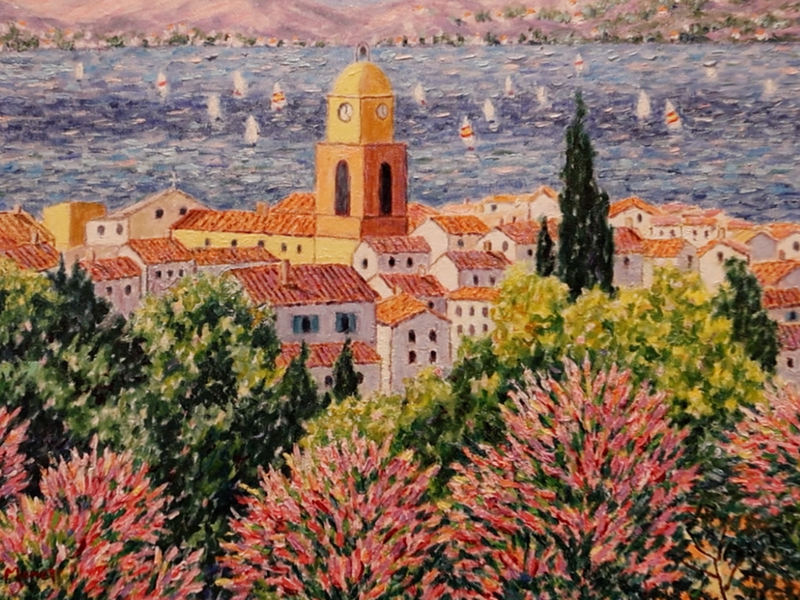 ‘Impressions of Joy’ by Diane Monet Brings Vibrant Landscapes to the Sheen Center