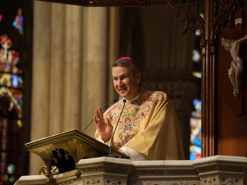 Divine Mercy Sunday: Archbishop Hicks Points to St. John Paul II’s Example in a Divided World