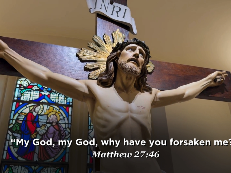 Fridays at the Foot of the Cross: “My God, My God, Why Have You Forsaken Me?”