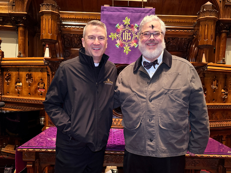 Archbishop Hicks Highlights Christian Unity in First Ecumenical Visit on Ash Wednesday