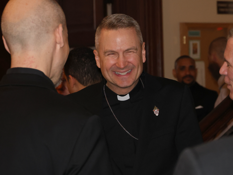 Archbishop Ronald Hicks Shares His First Impressions of St. Joseph's Seminary