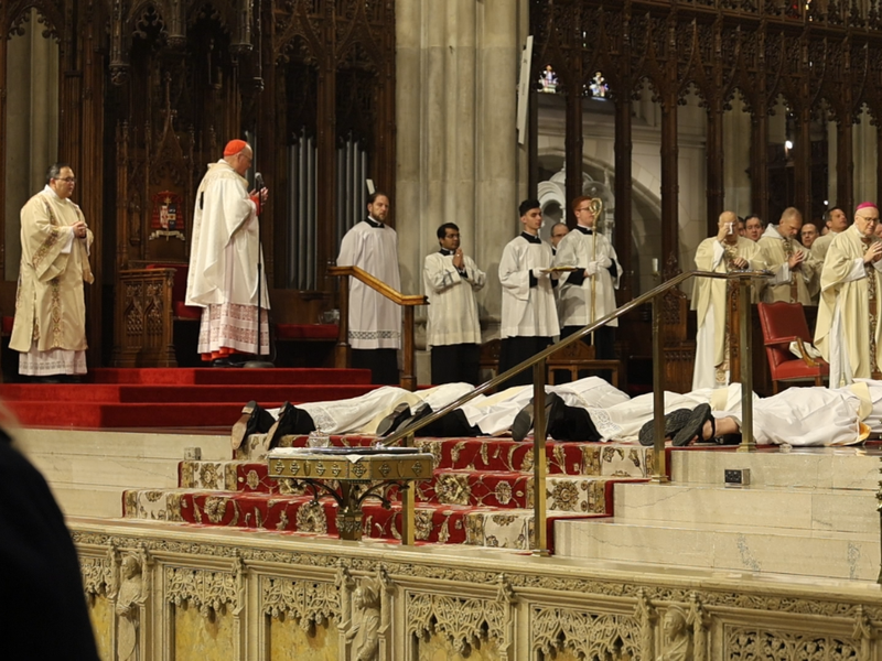 Ordinandi Past and Present Look Back on Cardinal Dolan’s Ministry