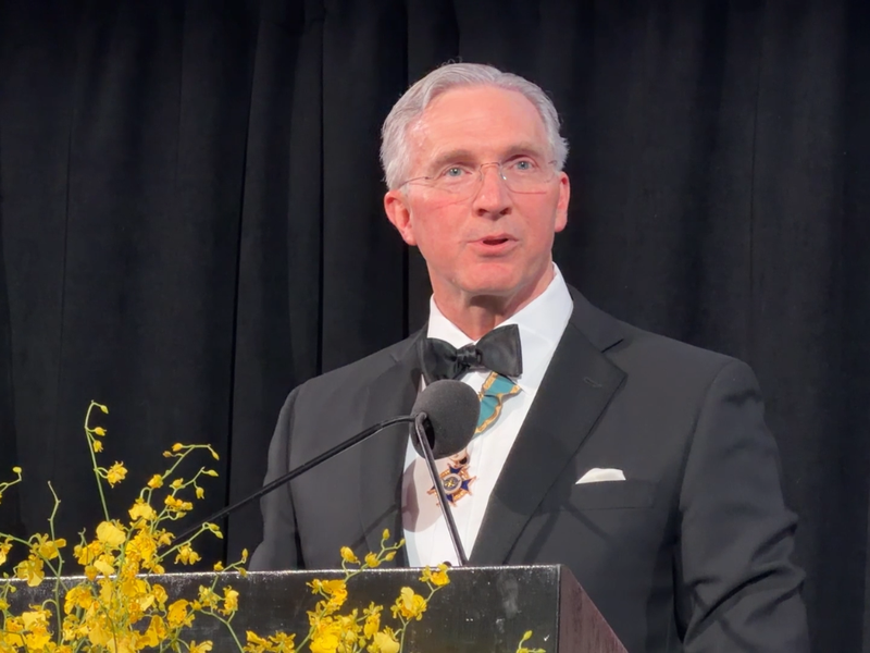 Path to Peace Gala in New York Honors Knights of Columbus Supreme Knight Patrick Kelly