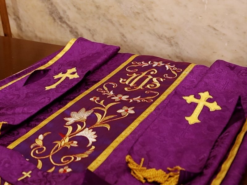 Lent at St. Patrick’s Cathedral: The Purple Vestments