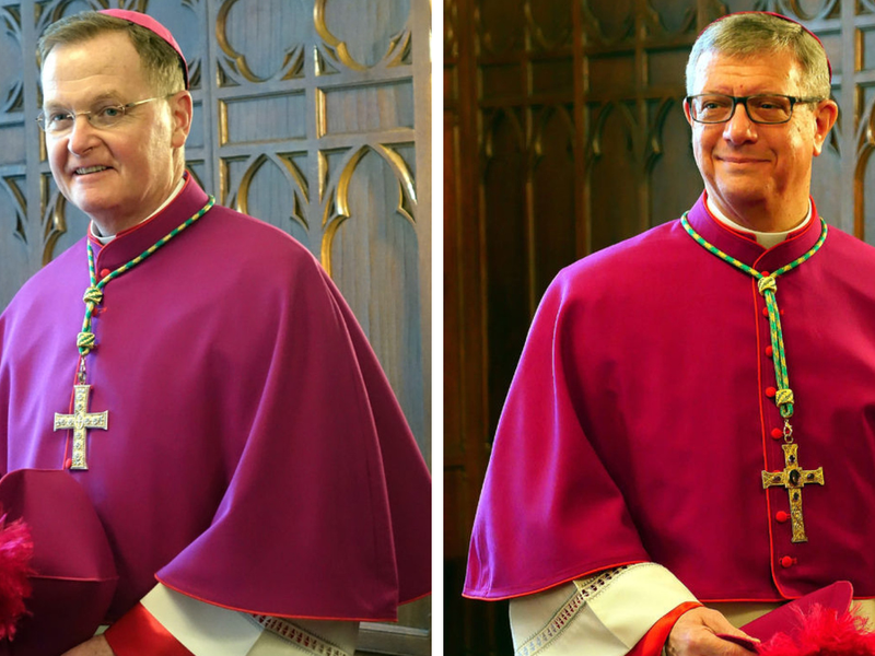 Monseñor LaMorte se jubila y los obispos Whalen y Colacicco asumen nuevos cargos