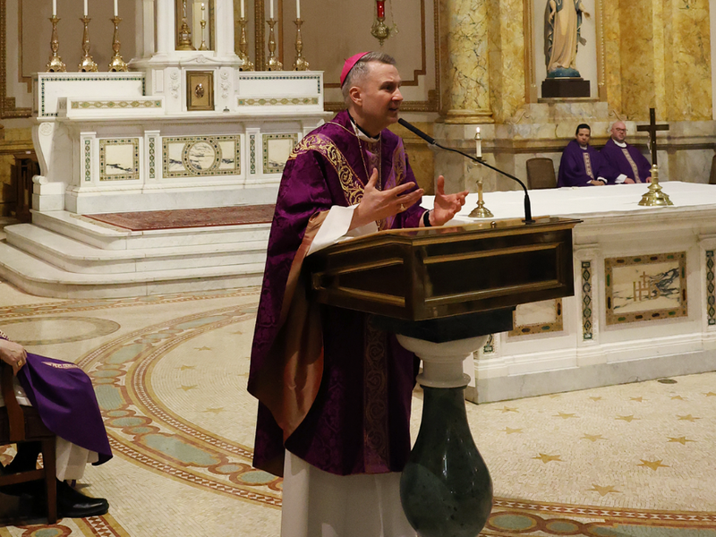 Archbishop Hicks Celebrates Mass for Day of Vocations at St. Joseph’s Seminary