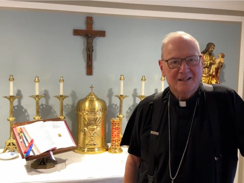 A Word from Cardinal Dolan: Prayer Corner | The Crucifix
