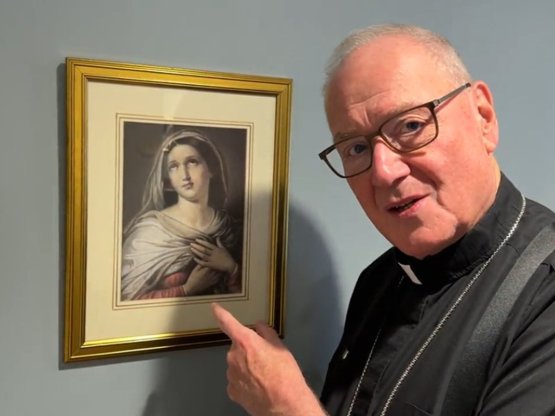 A Word from Cardinal Dolan: Prayer Corner | Immaculate Heart of Mary