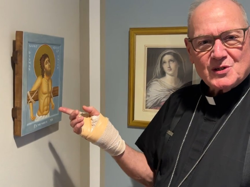 A Word from Cardinal Dolan: Prayer Corner | St. Dismas the Good Thief