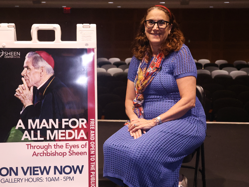 The Sheen Center's Executive Director Talks About 'A Man for All Media,' The Center's Exhibition on Fulton Sheen's Ministry