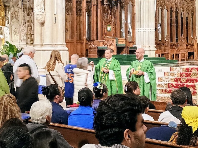 Misa anual de la Herencia Hispana celebrada en la Catedral de San Patricio