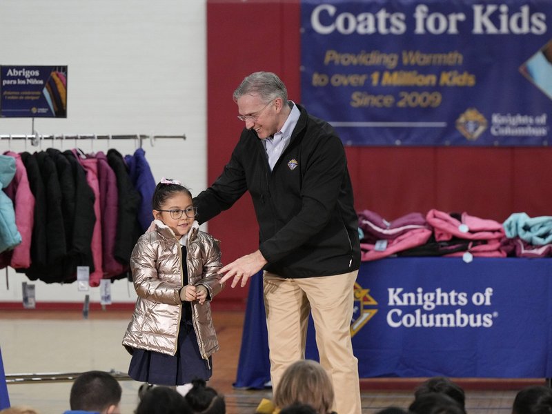 One Million Coats Later, Knights of Columbus Program Makes Broad Impact
