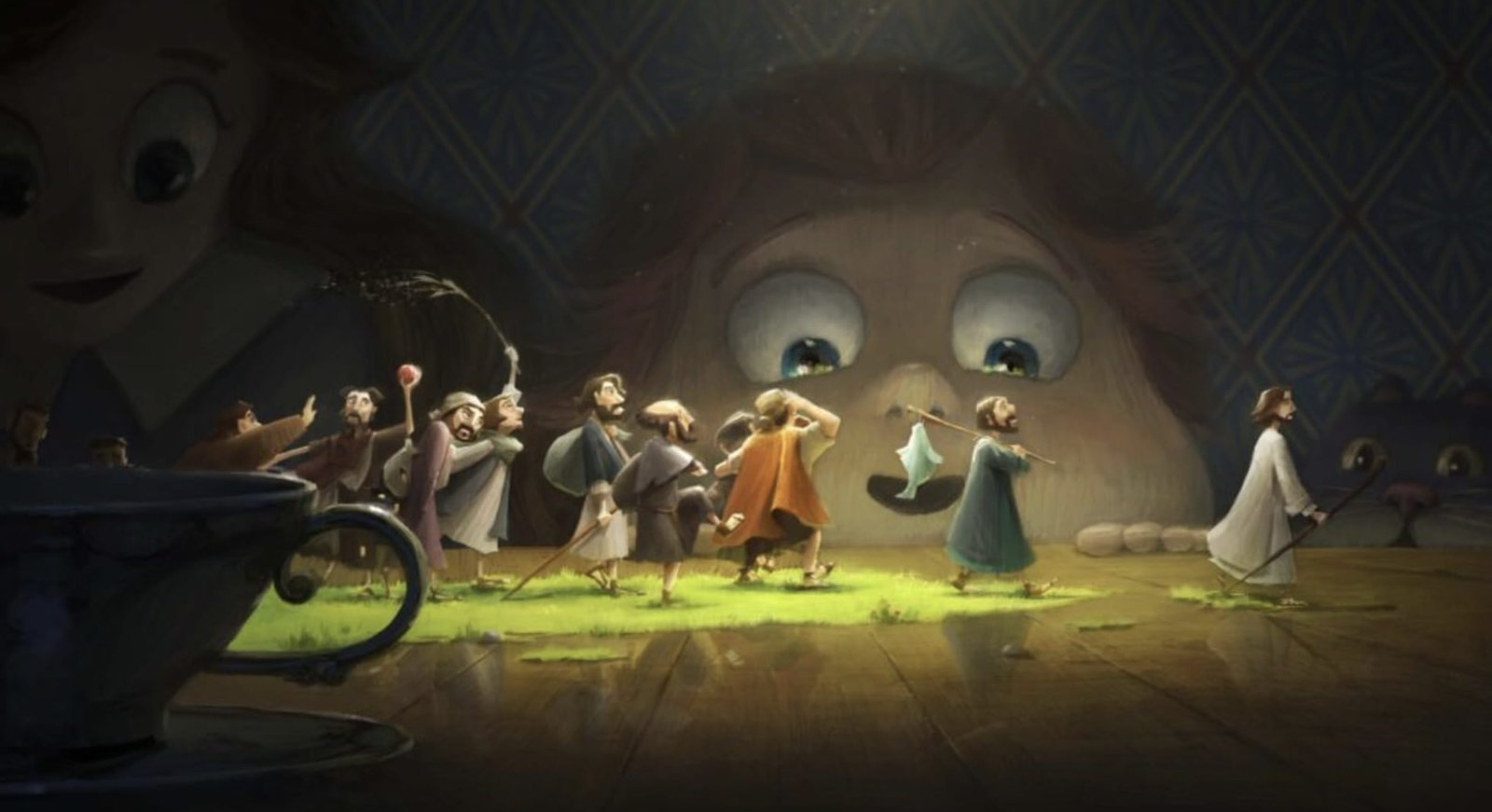 Una escena de la película animada "El Rey de Reyes". (IMDB)