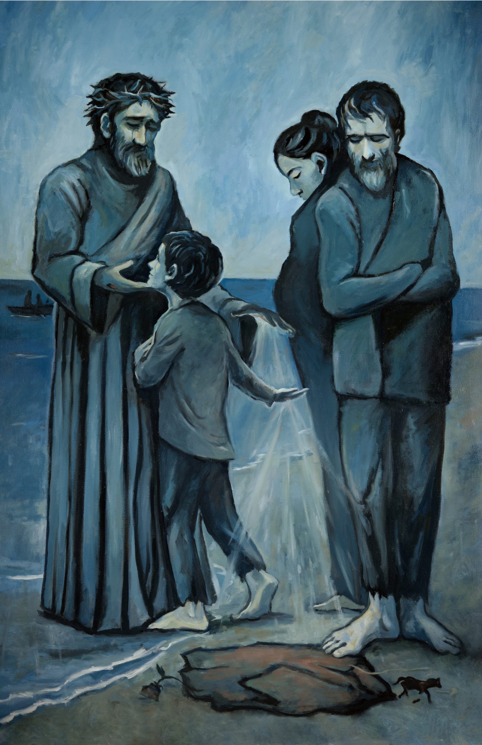"Dejen que los hijos del divorcio vengan a mí", de Michael Corsini. (© Life-Giving Wounds)