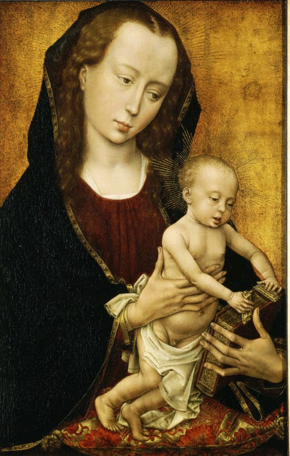 “La Virgen y el Niño”, de Rogier van der Weyden (1399-1464), pintor neerlandés. (Cortesía del Huntington Art Museum)
