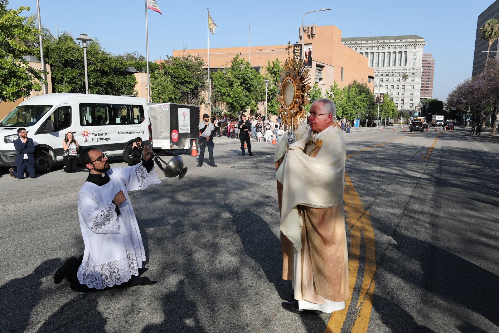 LOS ANGELES MASS NATIONAL EUCHARIST PILGRIMAGE