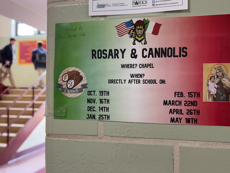 Rosary and Cannolis: A Sweet Incentive for Students to Join in School Rosary