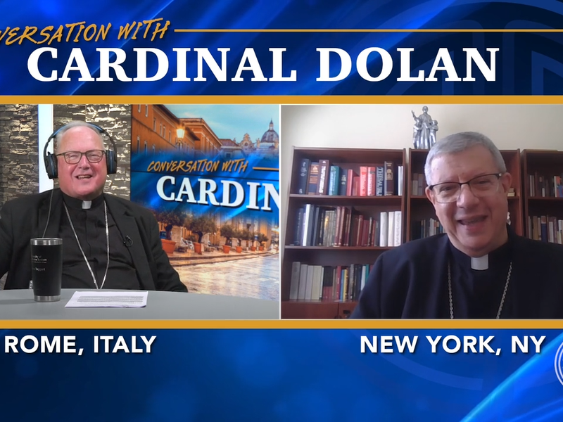 Cardinal Dolan and Bishop Colacicco Discuss the Great Success of the NYS Eucharistic Congress