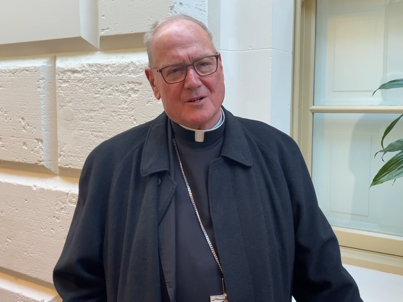 Cardinal Dolan at the Inauguration of President Trump