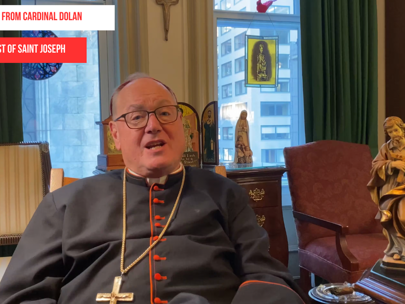 A Word from Cardinal Dolan: Feast of Saint Joseph