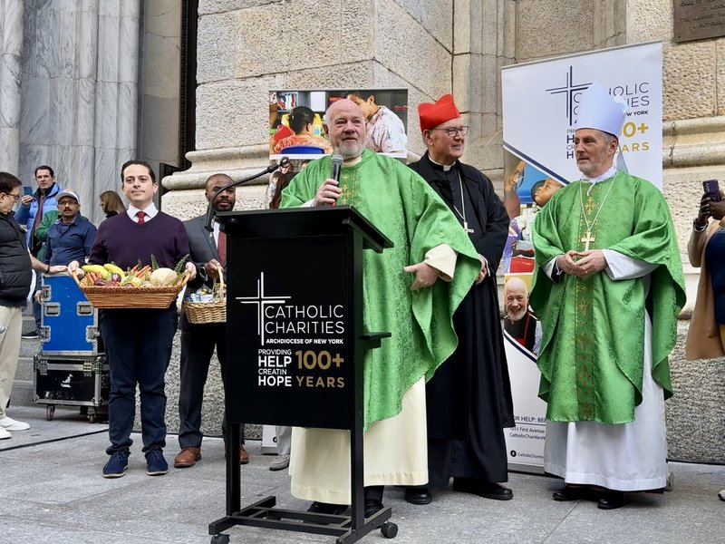 Cardinal Dolan and Catholic Charities Launch Holiday Outreach for New Yorkers in Need