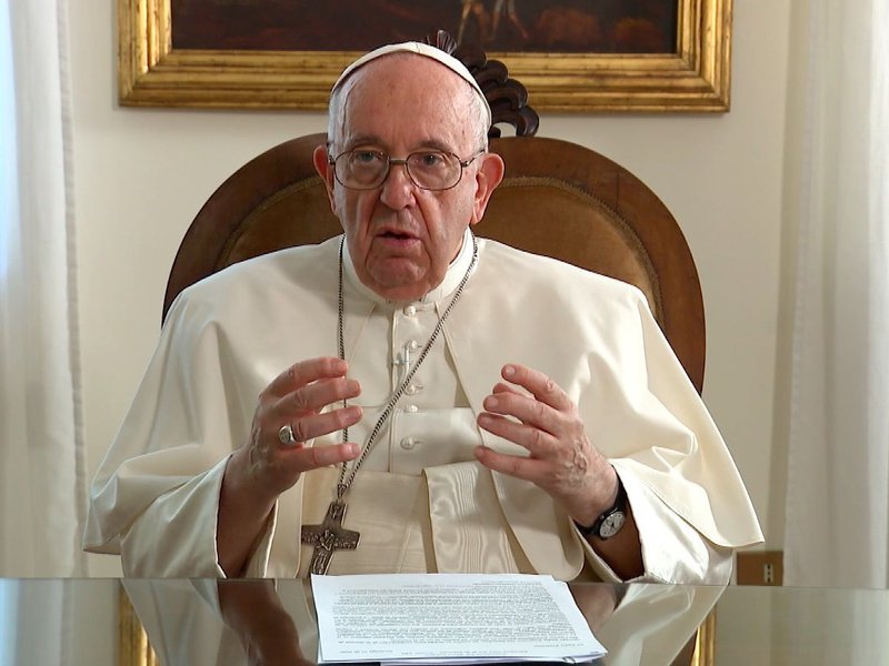 El Papa encomienda oraciones por la paz a la Virgen María, asunta al cielo