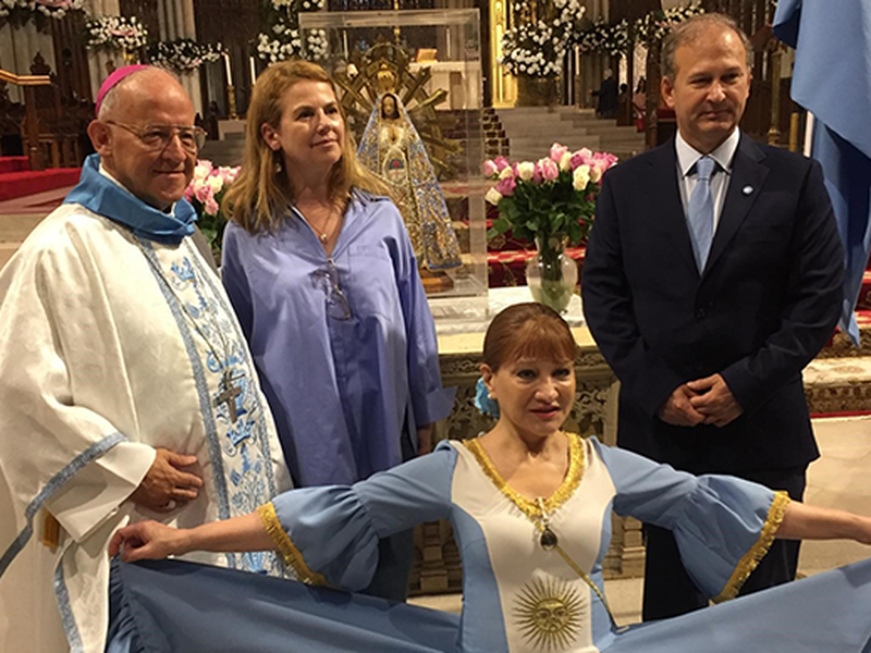 Our Lady of Lujan, Patroness of Argentina, Celebrated at St. Patrick’s Cathedral 