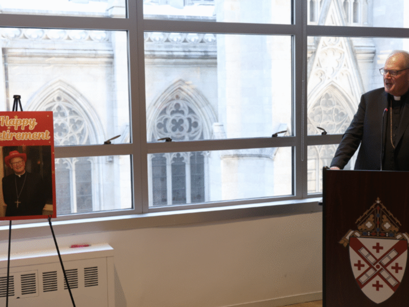 Una despedida llena de gratitud y luz para el cardenal Timothy Dolan