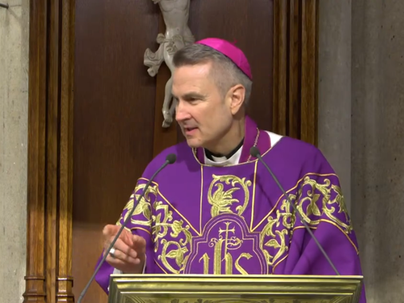Archbishop Hicks' Homily: February 22, 2026