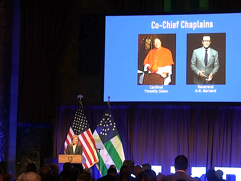Police Commissioner Tisch Names Cardinal Dolan Co-Chief Chaplain of NYPD