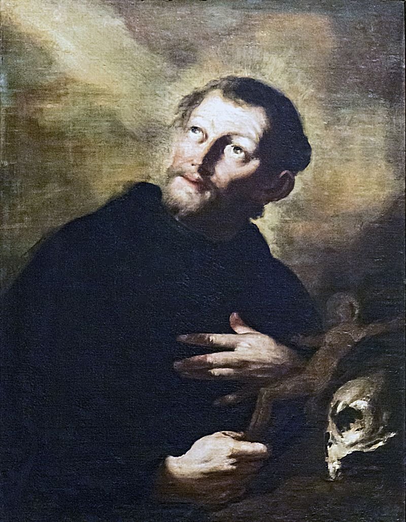 San Filippo Neri, óleo sobre tela de Giuseppe Nogari. Sacristía de la Basílica de Santa María dei Frari. Foto Wikipedia