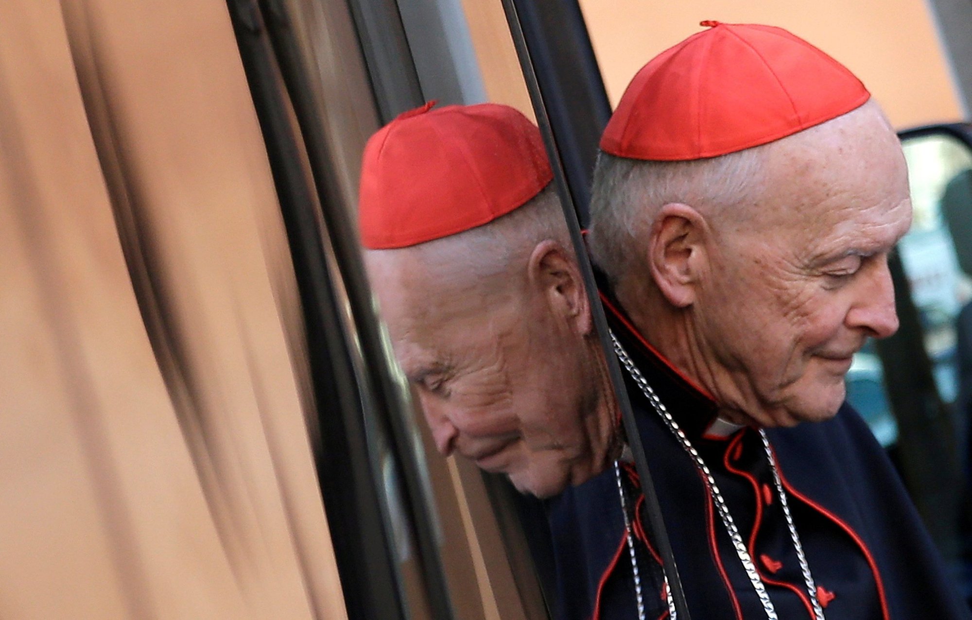 El entonces cardenal Theodore E. McCarrick es visto en el Vaticano el 4 de marzo de 2013. (CNS photo/Max Rossi, Reuters)