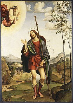 San Roque, pintado por Francesco Francia. (Foto Wikimedia Commons)