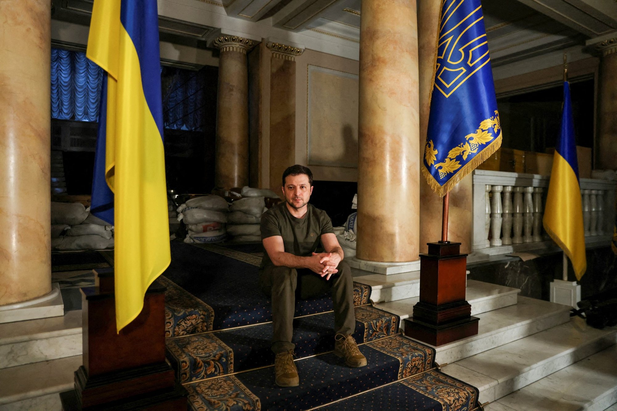 20220302 T0845 UKRAINE CRISIS ZELENSKIY INTERVIEW 1522333 scaled