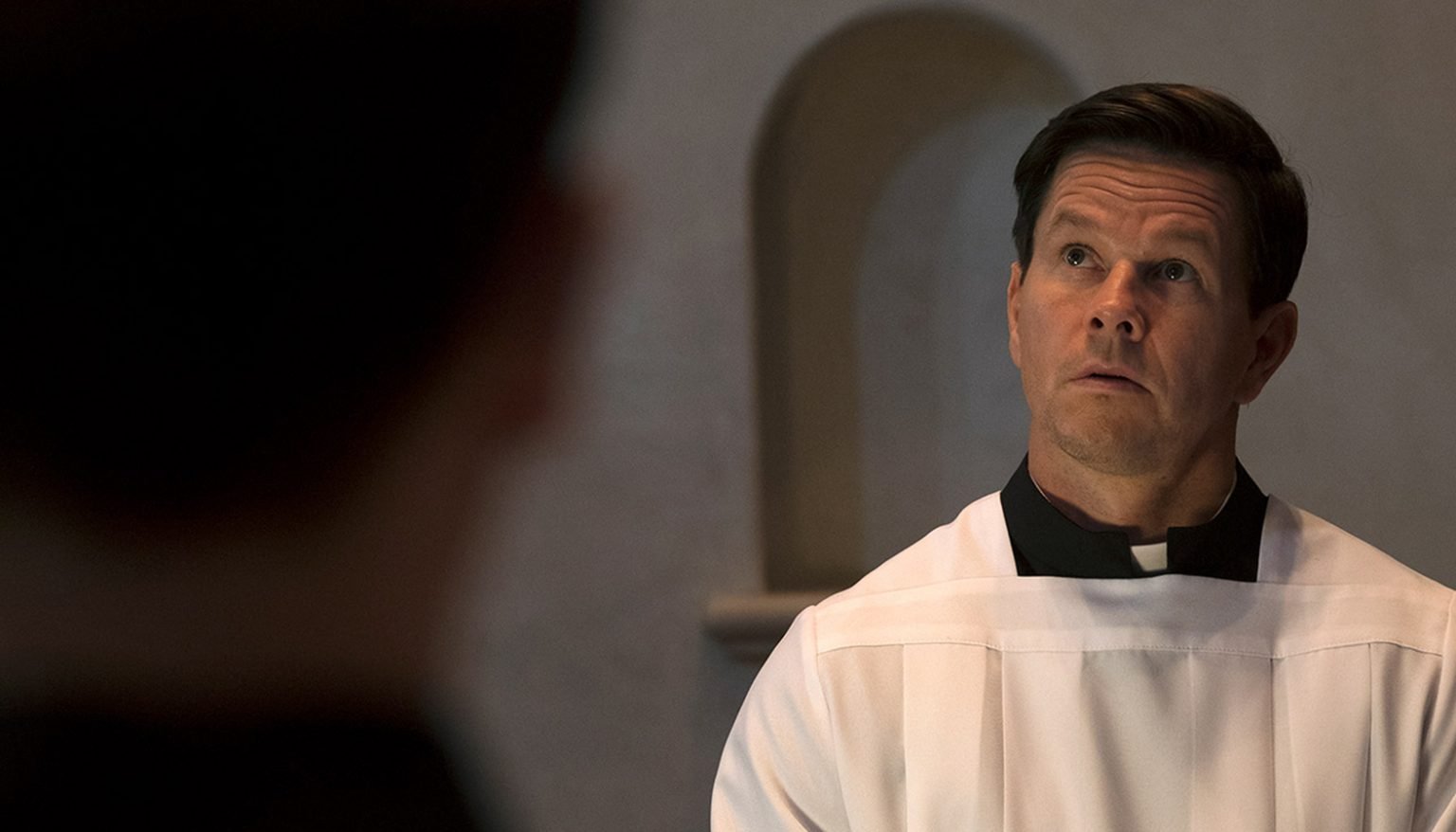 Mark Wahlberg en "Padre Stu". (Foto ©2022 CTMG)