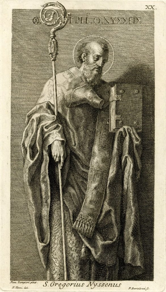 "San Gregorio de Nisa", de Francesco Bartolozzi, 1727-1815, italiano. (Wikimedia Commons)