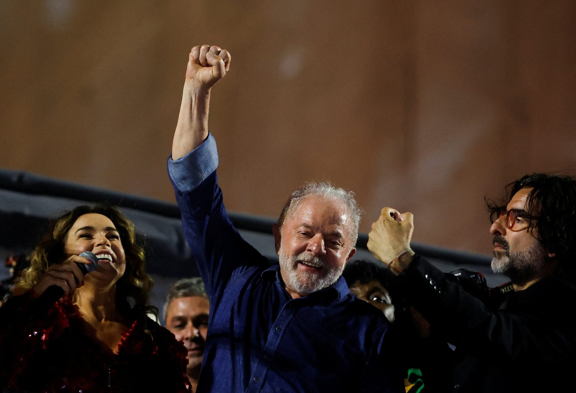 Luiz Inacio Lula da Silva aparece en esta foto, en una reunión tras elecciones presidenciales en São Paulo, Brasil el 30 de octubre de 2022 después de ser declarado el ganador. (Foto CNS/Amanda Perobelli, Reuters)