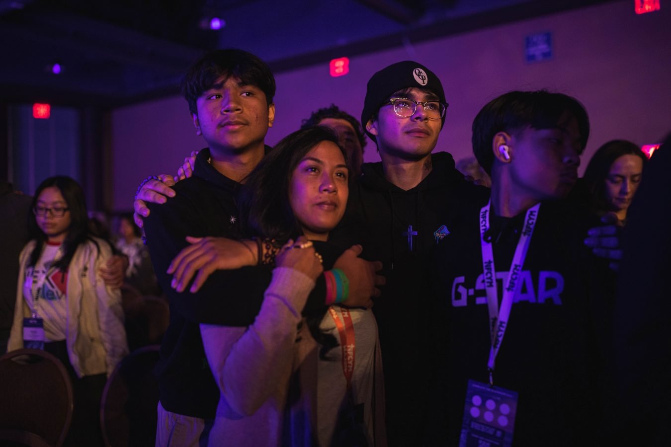 Unos 3.000 adolescentes se reunieron en el Centro de Convenciones de Long Beach durante el fin de semana del 10 al 12 de noviembre para la primera conferencia de la NCYC de la Costa Oeste. (NCYC)
