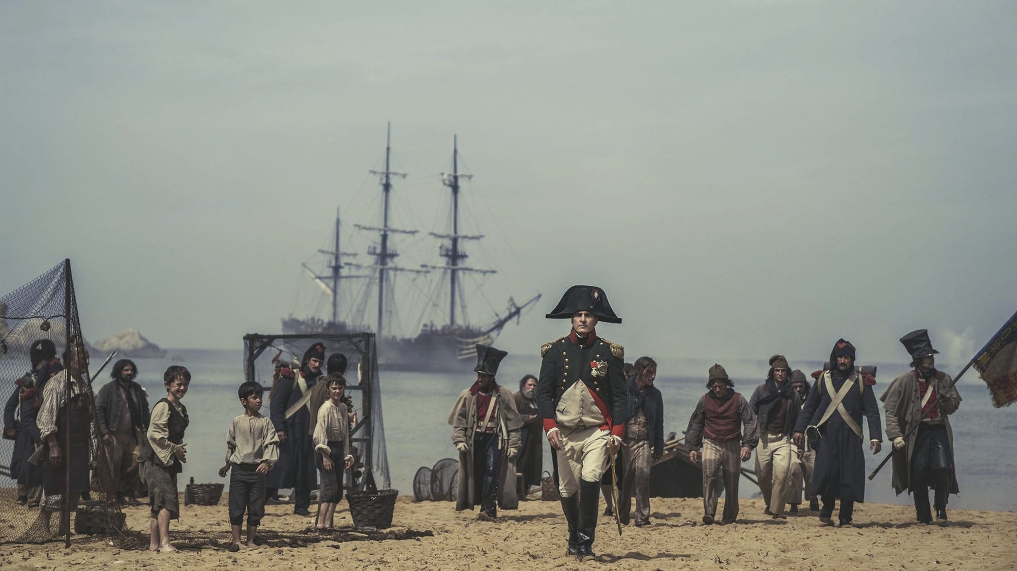 Joaquin Phoenix protagoniza el papel de Napoleón Bonaparte en la película "Napoleón". (IMDB)
