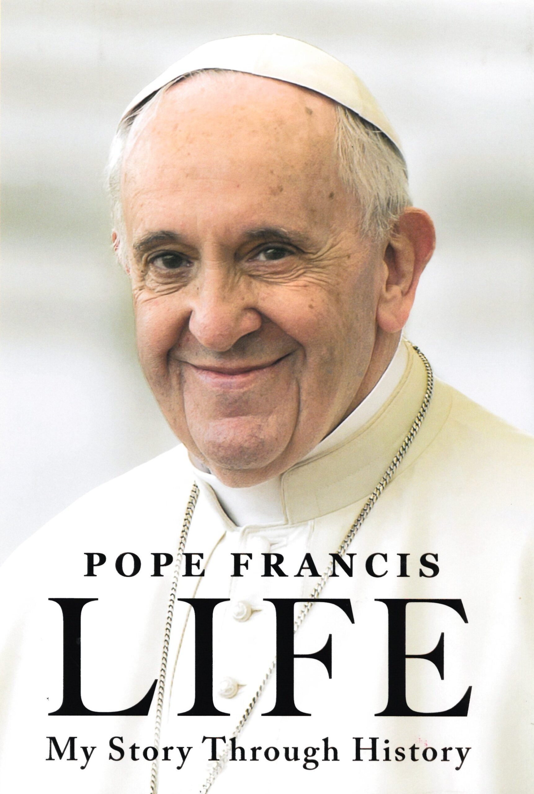 Esta es la portada de la edición estadounidense de "Vida: Mi historia a través de la historia", escrito por el Papa Francisco con el periodista italiano Fabio Marchese Ragona. Está previsto que HarperCollins publique el libro en todo el mundo el 19 de marzo de 2024. (CNS photo/cortesía de HarperCollins)