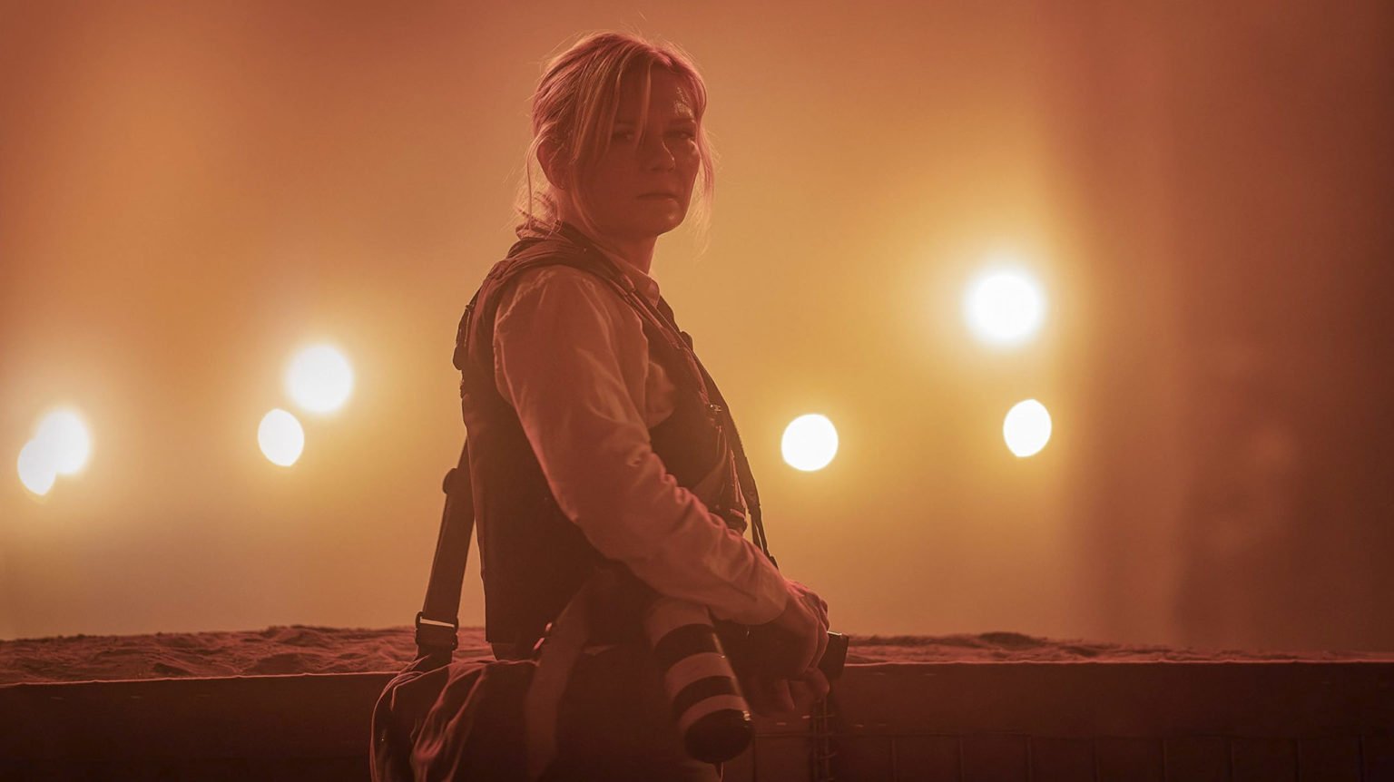 Kirsten Dunst en "Civil War". (IMDB)
