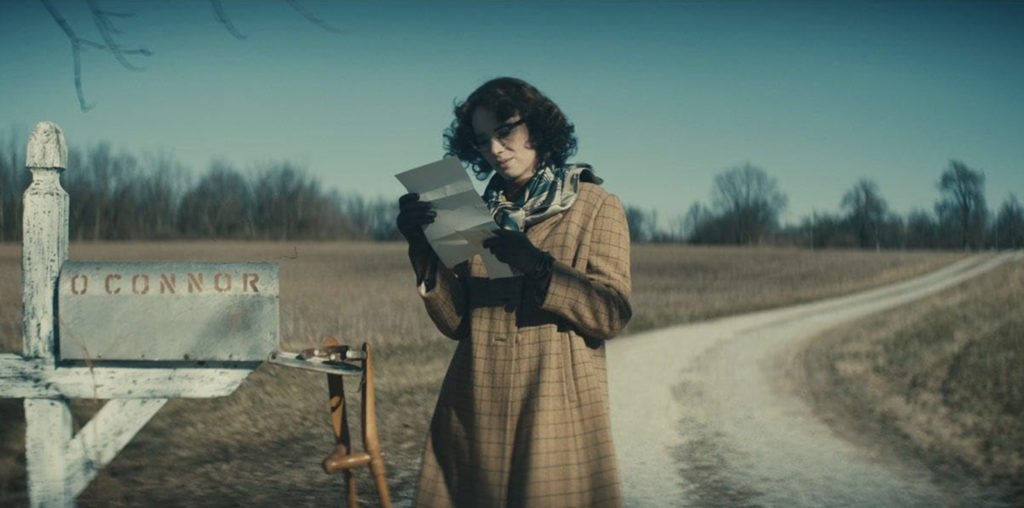 Maya Hawke como Flannery O'Connor en "Wildcat". (IMDB)