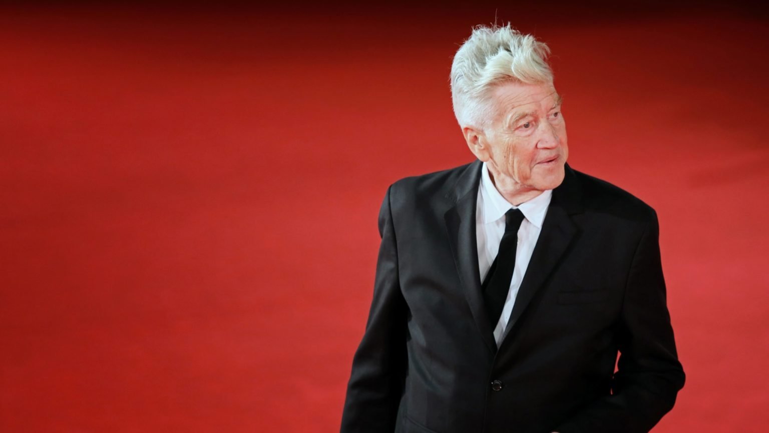 David Lynch en un evento de alfombra roja en Roma en 2017. (Gennaro Leonardi/ Shutterstock)