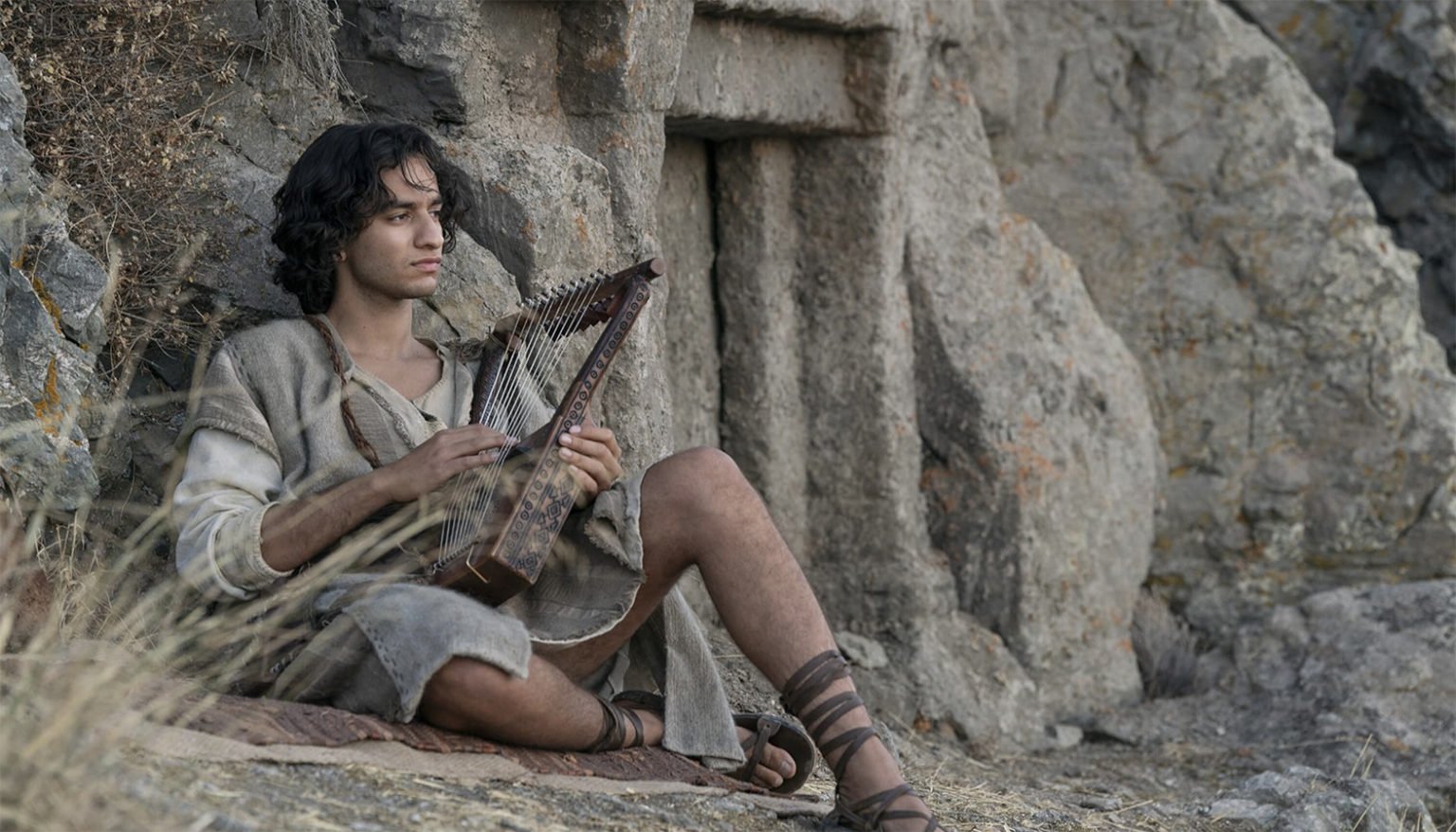 Michael Iskander como David en "House of David". (IMDB)